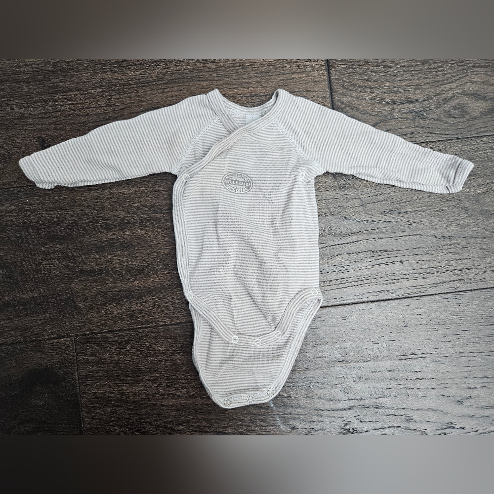 Petit Bateau Striped Onesie